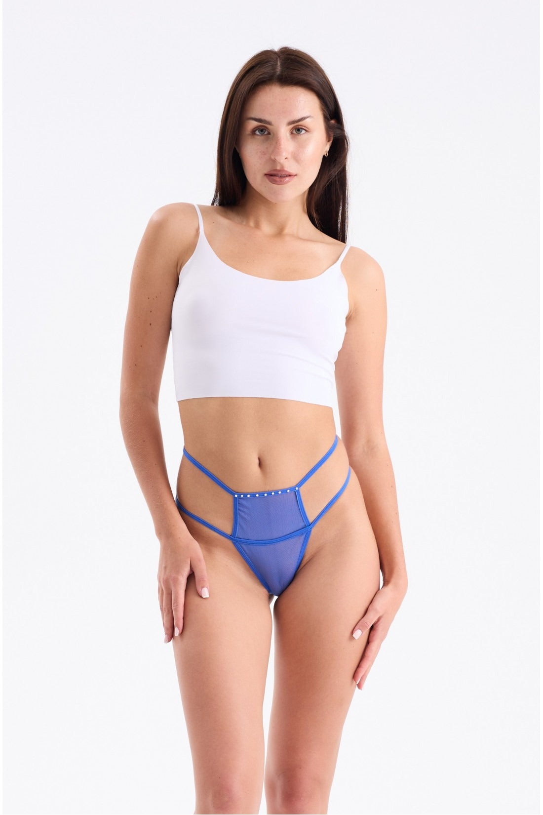 Taş Baskılı Bikini Külot